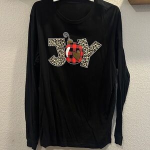 Black Joy Long Sleeve Shirt